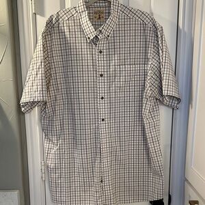 Red head brand Checkered Casual Shirt Mens 2XL